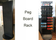Spinner PegboardGrocery Store Display Racks With Two Sides Rotated Base