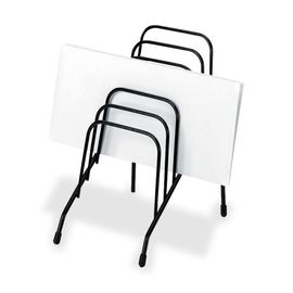 Counter Top File Sorter Office Display Racks With Welded Wire Divider Structure