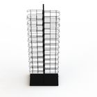 Double Sides Floor Hat Rack 24- Layers Wire Baseball Cap Display Rack