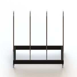 Shoulder Pad Steel Display Rack Rugby Clothes 4 Holders Display Stand