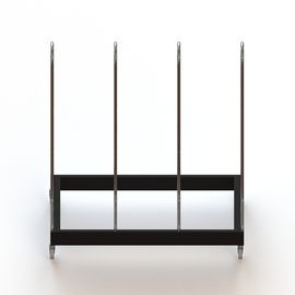 Shoulder Pad Steel Display Rack Rugby Clothes 4 Holders Display Stand