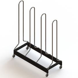 Shoulder Pad Steel Display Rack Rugby Clothes 4 Holders Display Stand