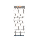 Multiple Layer Spiral Shape Baseball Cap Metal Wire Display Rack