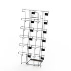 Collapsible 12Wire Pockets Floor Display Stand For Calendar