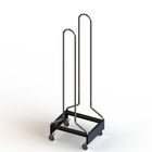 2 Holders Stand Steel Sport Equipment Racks for Rugby Clothes And Shoulder Pad