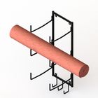Yoga Mat And Foam Roller Storage Gym Equipment Rack Standing Wall Mounted