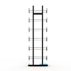 Flooring Stand Display yoga mat hanging rack 6 shelves 12 Layers