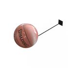 Iron Wire Wall Mounted Metal Rack For Basketball Rugby Football Display