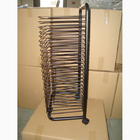ISO Art Drying Metal Tubular Office Display Racks Wire Shelves A3 Size