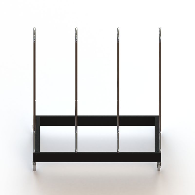 Shoulder Pad Steel Display Rack Rugby Clothes 4 Holders Display Stand