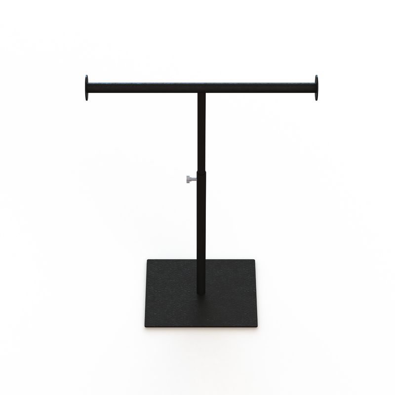 Lightweight Table Top Metal T Bar Necklace Display Stand