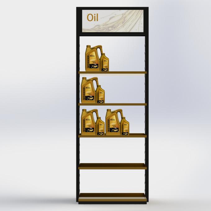 5 Shelves Heavy Duty Display Stand Auto Parts Display Racks For / POP ...