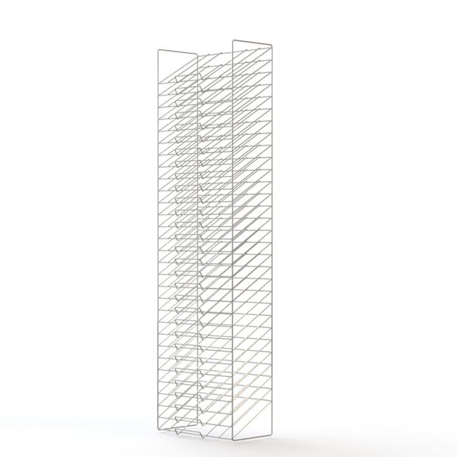 30 Wire Layers Book Display Rack For A3 Paper KD Construction