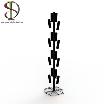 Adjustable Position Multiple Tubes BALLOON TREE Metal Display Stand With Magnet